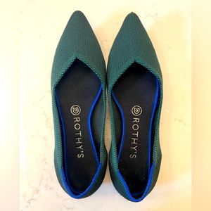 Rothy’s The Point in Emerald